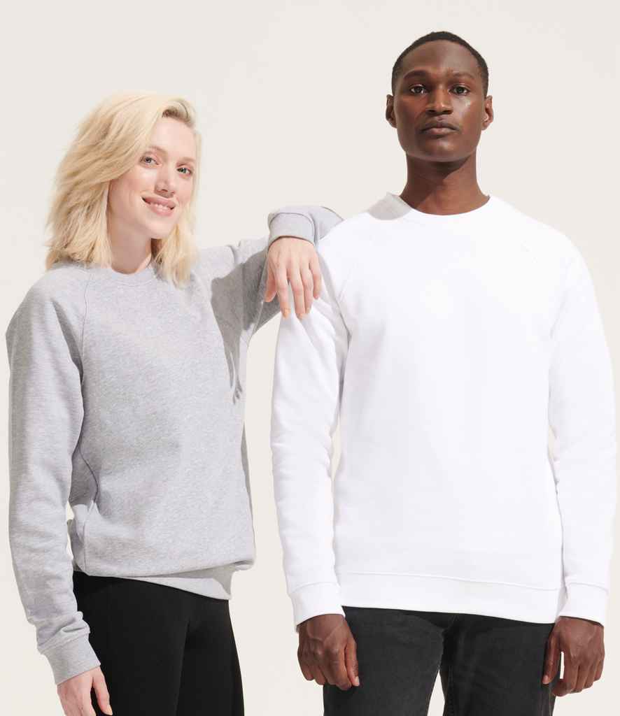 SOL'S Unisex Space Organic Raglan Sweatshirt - done Differently